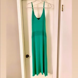 Victorias Secret “Moda” Green Maxi Dress